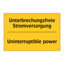 Unterbrechungsfreie Stromversorgung/.../ - Uninterruptible power
