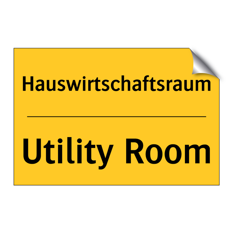 Hauswirtschaftsraum - Utility Room