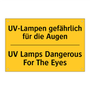 UV-Lampen gefährlich für die Augen/.../ - UV Lamps Dangerous For The Eyes/.../
