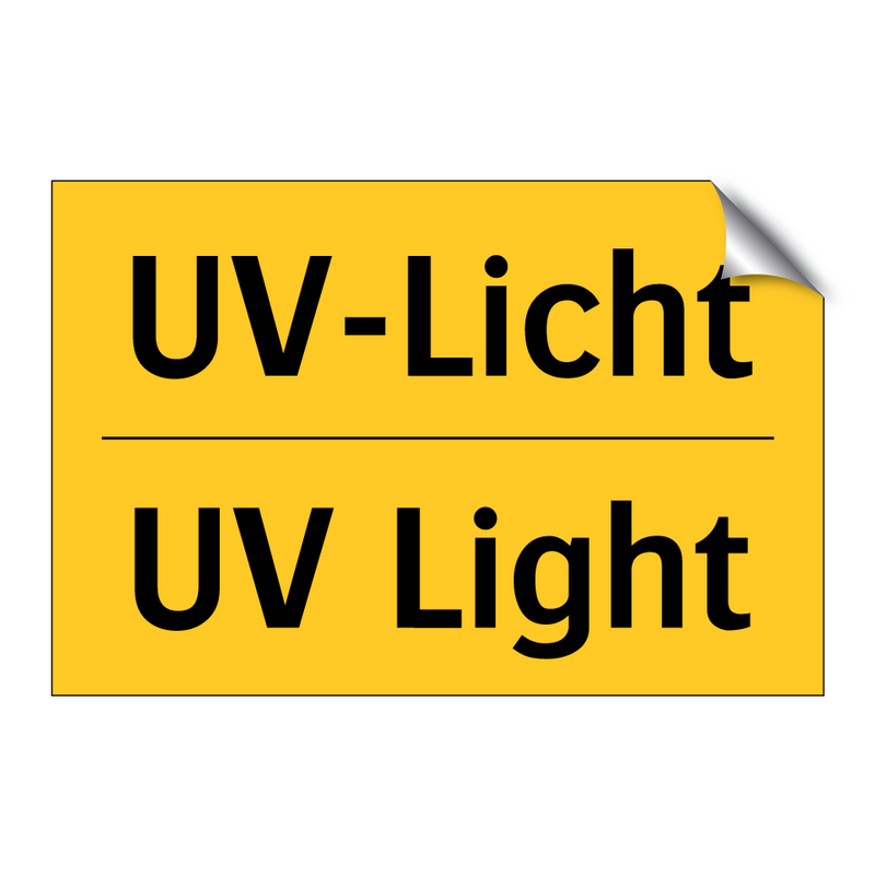 UV-Licht - UV Light