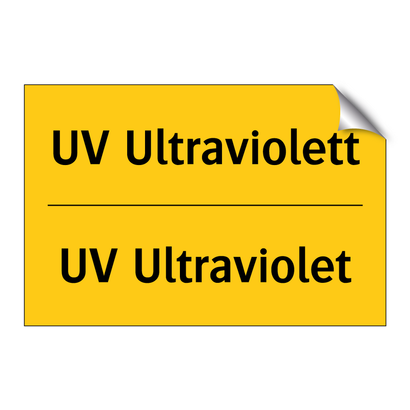 UV Ultraviolett - UV Ultraviolet