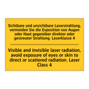 Sichtbare und unsichtbare Laserstrahlung, /.../ - Visible and invisible laser radiation, /.../