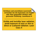 Sichtbare und unsichtbare Laserstrahlung, /.../ - Visible and invisible laser radiation, /.../