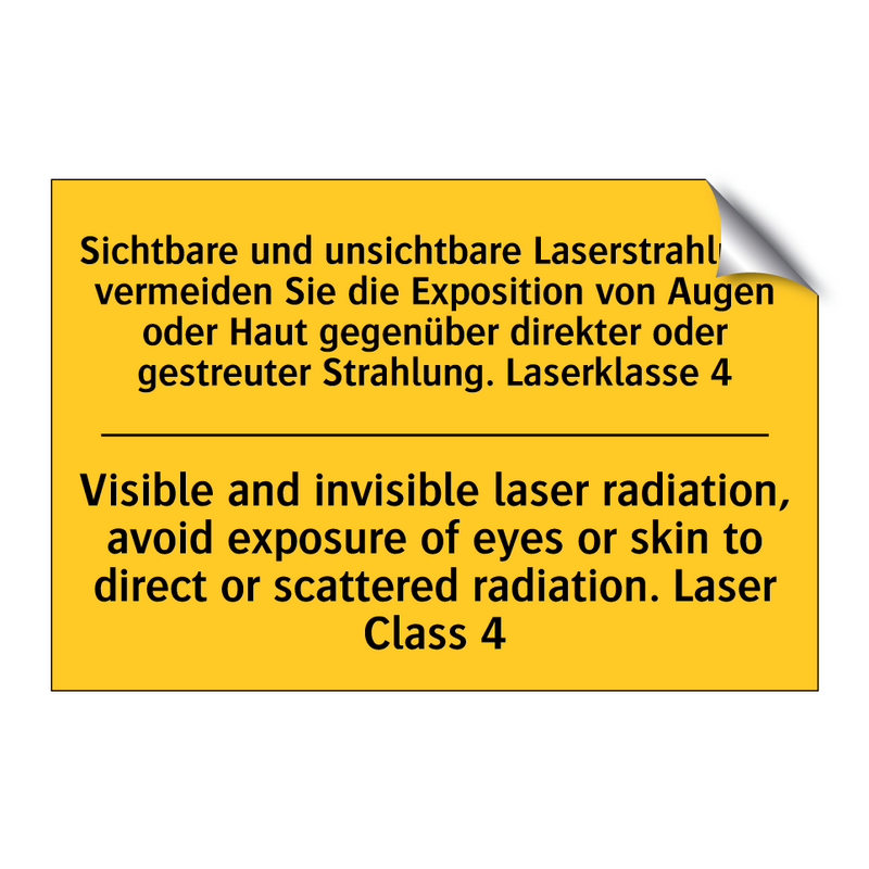 Sichtbare und unsichtbare Laserstrahlung, /.../ - Visible and invisible laser radiation, /.../
