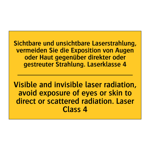 Sichtbare und unsichtbare Laserstrahlung, /.../ - Visible and invisible laser radiation, /.../