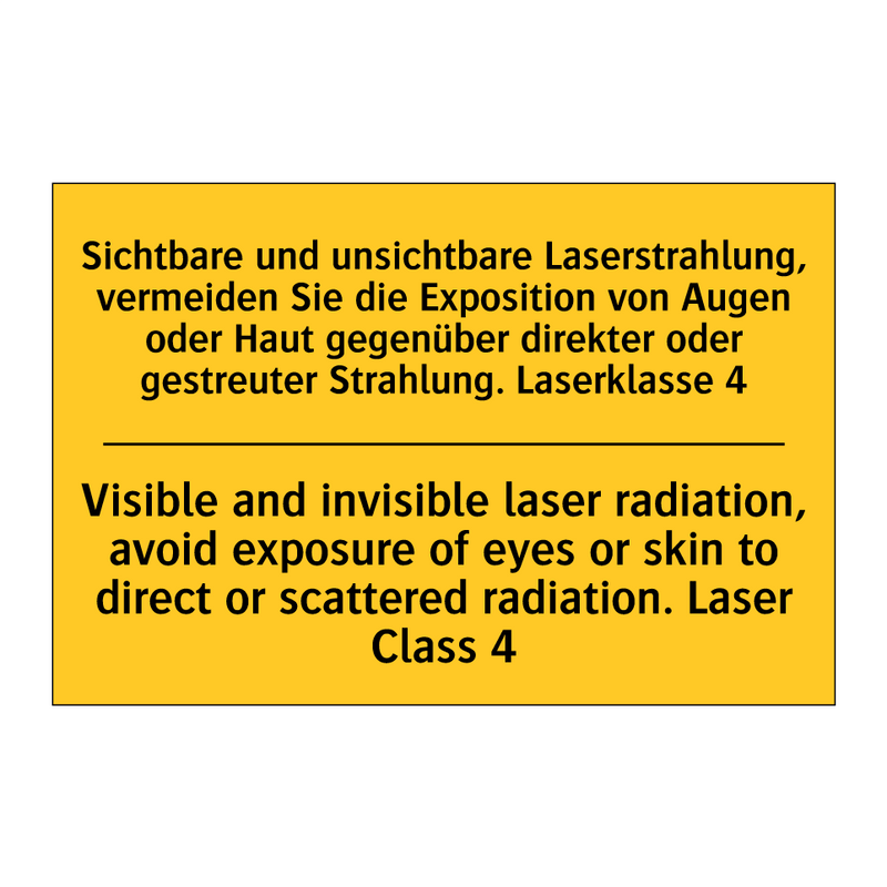 Sichtbare und unsichtbare Laserstrahlung, /.../ - Visible and invisible laser radiation, /.../