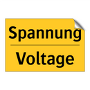 Spannung - Voltage