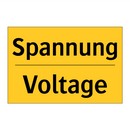 Spannung - Voltage