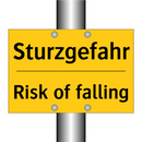 Sturzgefahr - Risk of falling