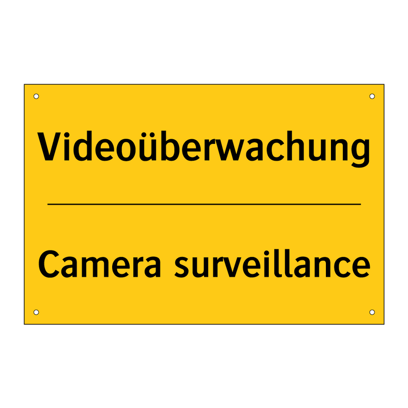 Videoüberwachung - Camera surveillance