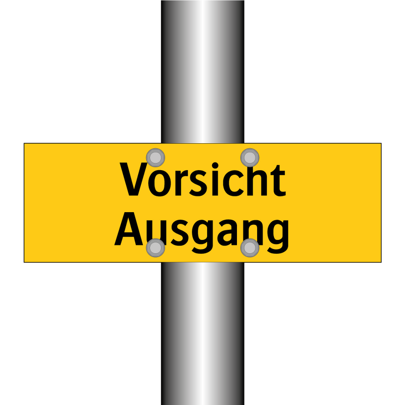 Vorsicht Ausgang
