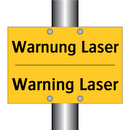 Warnung Laser - Warning Laser