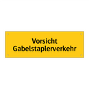 Vorsicht Gabelstaplerverkehr