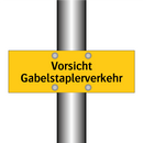 Vorsicht Gabelstaplerverkehr