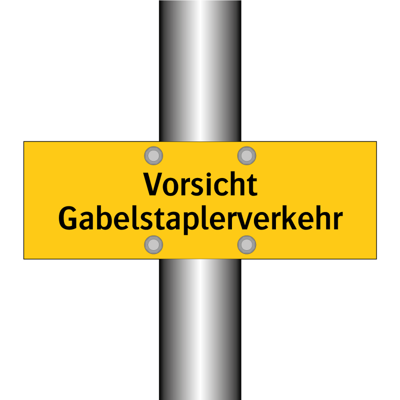 Vorsicht Gabelstaplerverkehr