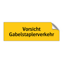 Vorsicht Gabelstaplerverkehr