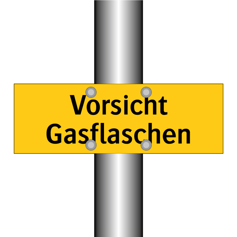 Vorsicht Gasflaschen
