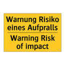 Warnung Risiko eines Aufpralls - Warning Risk of impact