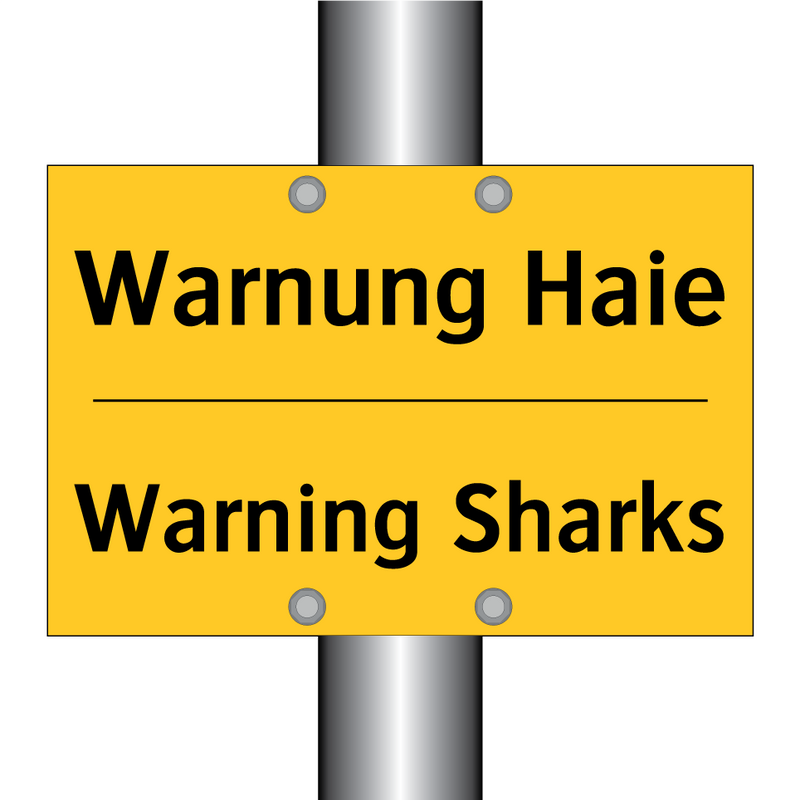Warnung Haie - Warning Sharks