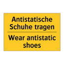 Antistatische Schuhe tragen - Wear antistatic shoes
