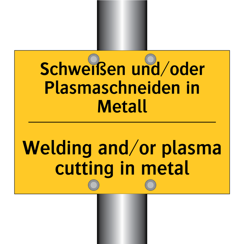 Schweißen und/oder Plasmaschneiden /.../ - Welding and/or plasma cutting /.../