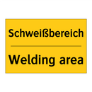 Schweißbereich - Welding area