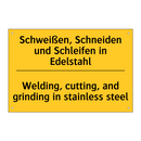 Schweißen, Schneiden und Schleifen /.../ - Welding, cutting, and grinding /.../