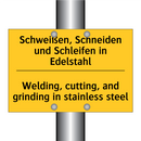 Schweißen, Schneiden und Schleifen /.../ - Welding, cutting, and grinding /.../
