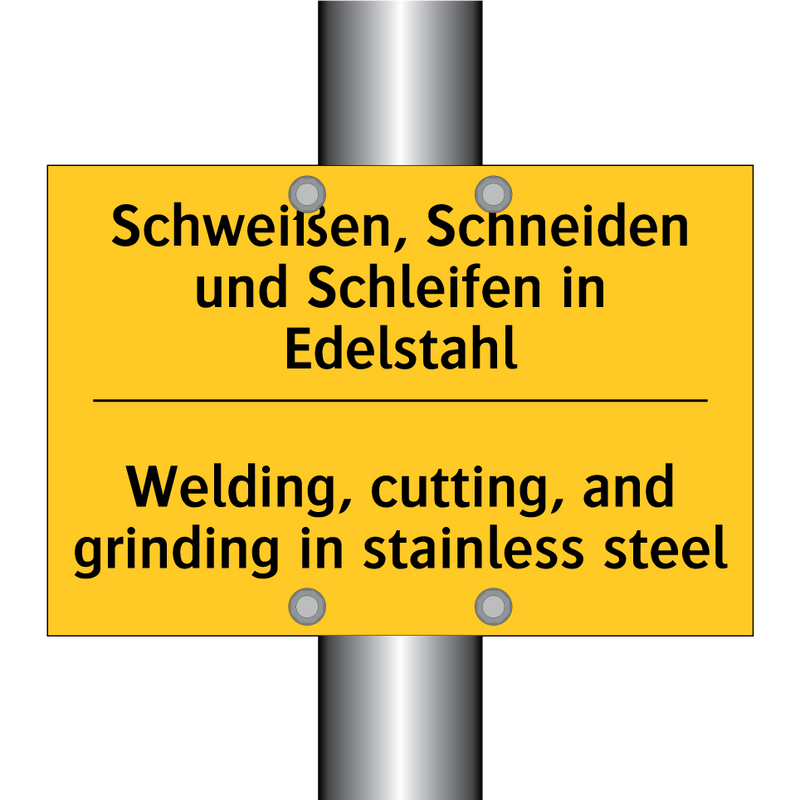 Schweißen, Schneiden und Schleifen /.../ - Welding, cutting, and grinding /.../