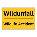 Wildunfall - Wildlife Accident
