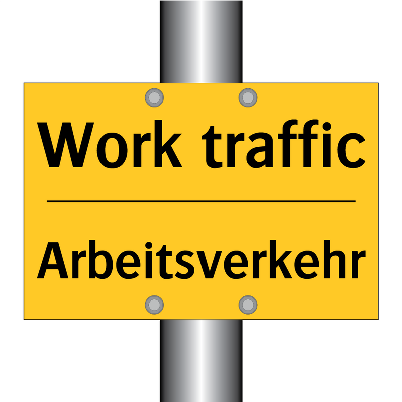 Arbeitsverkehr - Work traffic