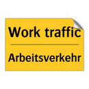 Arbeitsverkehr - Work traffic
