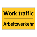 Arbeitsverkehr - Work traffic