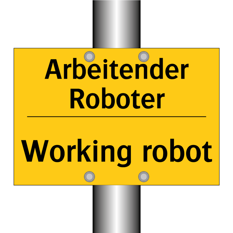 Arbeitender Roboter - Working robot
