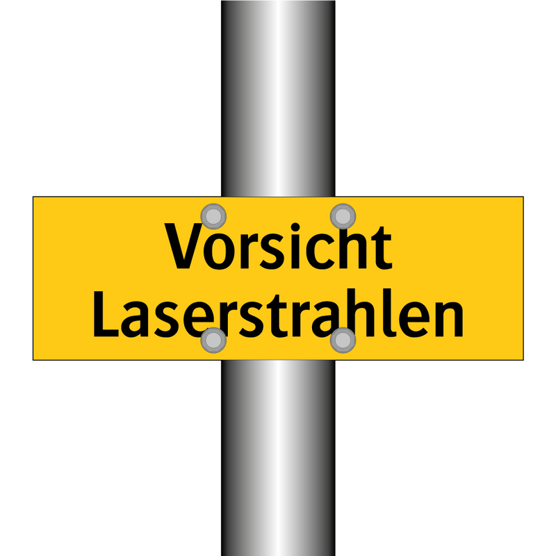 Vorsicht Laserstrahlen