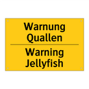 Warnung Quallen - Warning Jellyfish