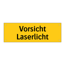 Vorsicht Laserlicht