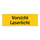 Vorsicht Laserlicht