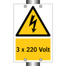 3 x 220 Volt