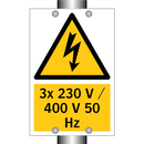 3x 230 V / 400 V 50 Hz