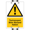 Tiertransport Bitte Abstand Halten