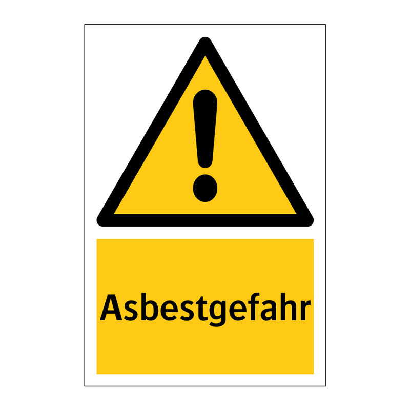 Asbestgefahr