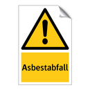 Asbestabfall