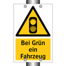 Bei Grün ein Fahrzeug