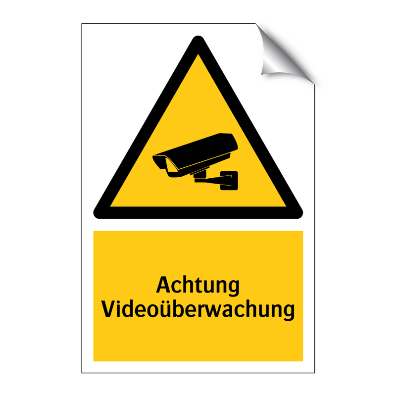 Achtung Videoüberwachung
