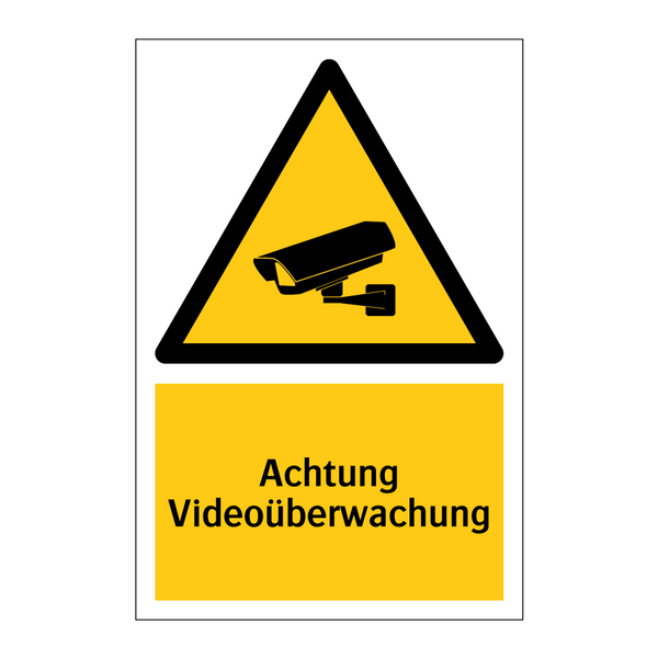 Achtung Videoüberwachung