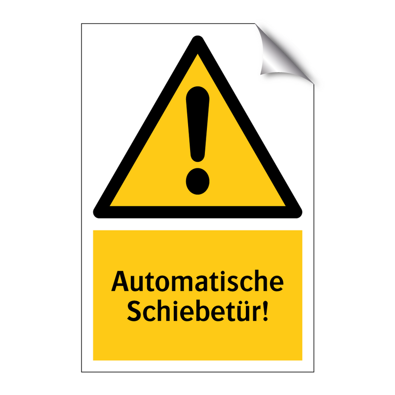 Automatische Schiebetür!