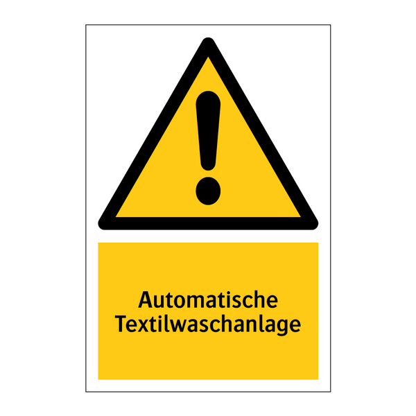 Automatische Textilwaschanlage
