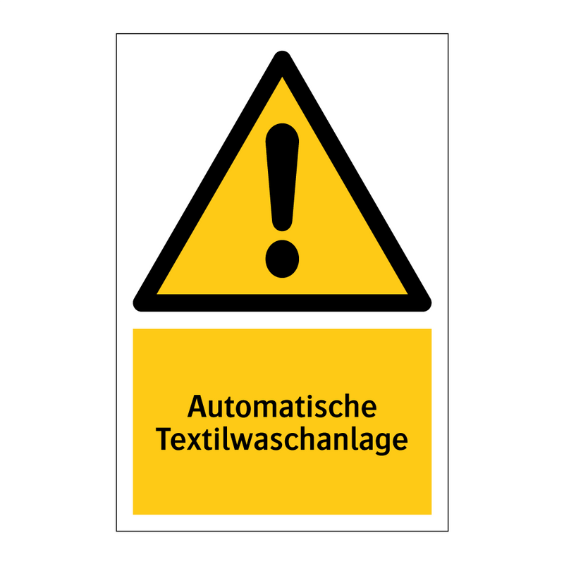 Automatische Textilwaschanlage