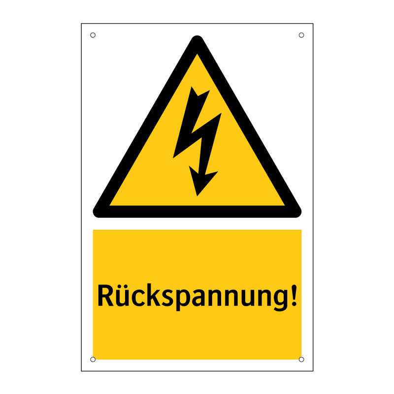 Rückspannung!